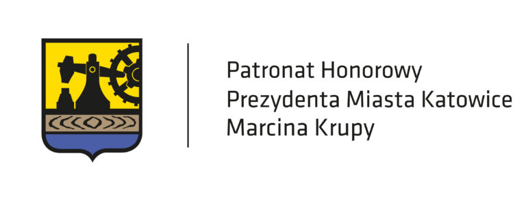 Logo Patronatu Honorowego Prezydenta Miasta Katowice Marcina Krupy